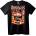 NOONEBRAND Тениска Guns N' Roses Банда - 2XL, White