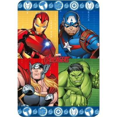 MLC Detská flísová deka Avengers