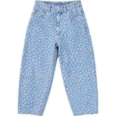 Mazine Дамски дънки Mazine Women's Printed Barrel Leg Denim Pants Jeans - Light Blue Wash (111-2005-0113)