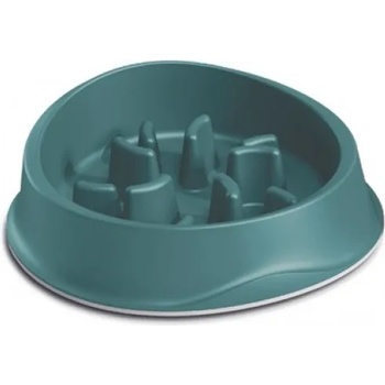 Stefanplast CHIC Slow Food bowl - пластмасова купичка за храна или вода, "лакомо куче", 1000 мл - 26x26x8 Н см, STEFANPLAST - Италия