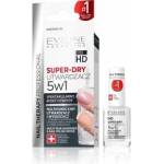Eveline Cosmetics Nail Therapy Nail Hardener and Dryer 5in1 Super-Dry 12ml
