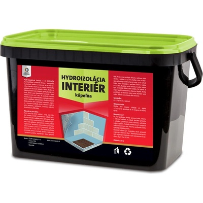 Hydroizolačná hmota 1K - Interiér pod keramické obklady a dlažbu 3 kg