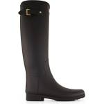 Hunter Boots Гумени ботуши Hunter boots Women's Refined Gold Trim Tall Boot Wellington boots - Black - размер 42 (EU) (131-0212-0115)