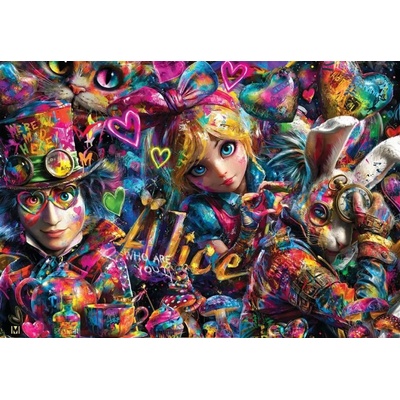 Bluebird Puzzle - Puzzle Alice in Graffitiland - 1 000 piese