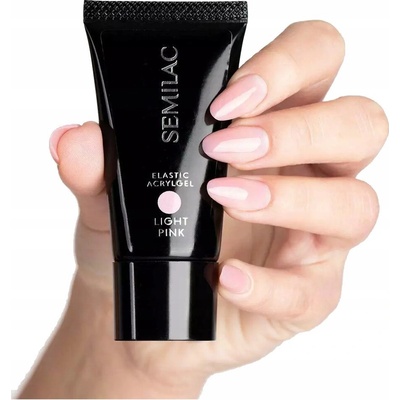 Semilac Akrylogel na nehty růžový Light Pink 30 g
