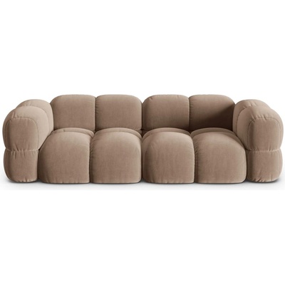 Cosmopolitan Design Кафяв кадифен диван 250 cm Loretto - Cosmopolitan Design (COS_4S_120_F1_LORETTO2)