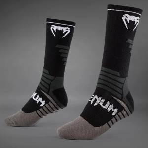 Venum | Официален Вносител за България Чорапи Venum Elite Performance Crew Socks - Black/White - 37-39