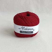 Makaron Baby Cotton červená