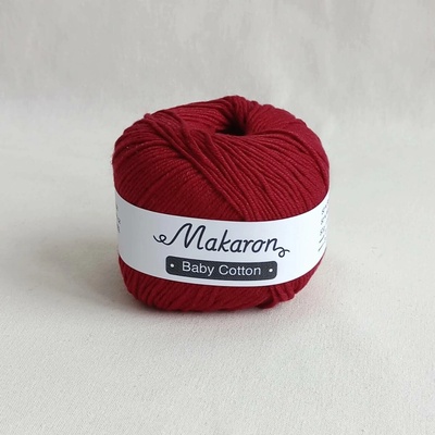 Makaron Baby Cotton červená