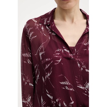 Giorgio Armani Блуза Armani Exchange дамска в бордо с десен XW001019 AF12051 (XW001019.AF12051)