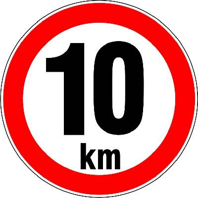 RAFO Reflexní samolepka Nejvyšší rychlost 10 - 300 km, průměr 15 cm Varianta: 10
