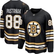 Fanatics David Pastrnak #88 Boston Bruins 100th Anniversary Premier Breakaway Jersey Black