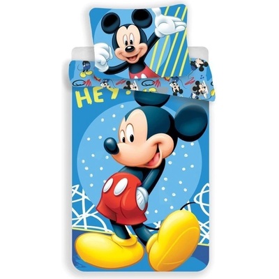 Jerry Fabrics Obliečky Mickey Hey Bavlna 140x200 70x90