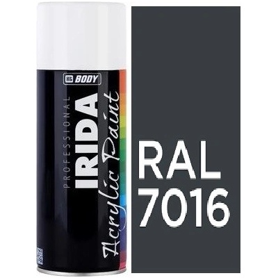 HB BODY IRIDA RAL 7016 Antracitová šedá 400ML