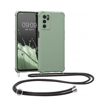 Púzdro kwmobile Oppo A16 / A16s / A54s sivé