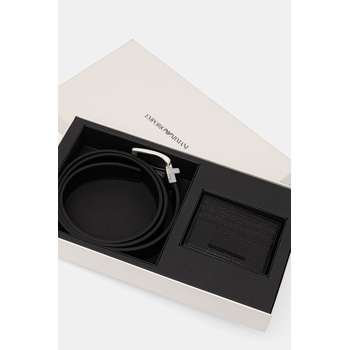 Giorgio Armani Портфейл за карта и кожена каишка Emporio Armani (EM002772.AF13396)