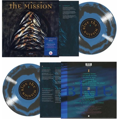 The Mission - Blue (Blue/Black Swirl Coloured) LP