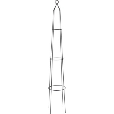 Opěra na rostliny Levin 120 cm černá