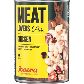 Josera 12х800г Meatlovers Pure Josera, консервирана храна за кучета - пиле