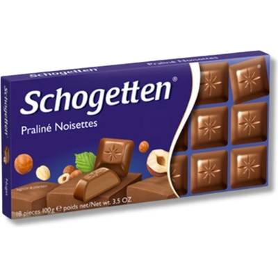 Schogetten nugátová čokoláda 100 g