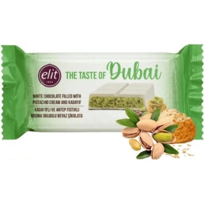 Elit Dubai Pistachio White Chocolate 90 g