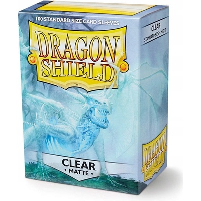 Arcane Tinmen Dragon Shield Obaly Standard size Matte Clear 100 ks