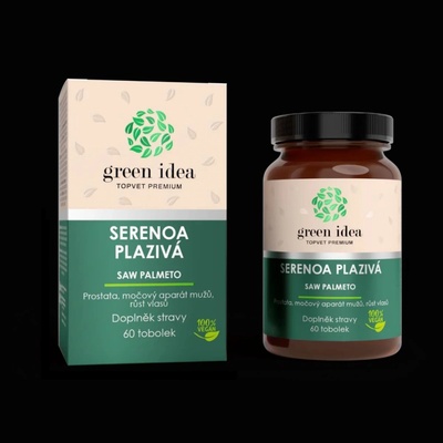 Green idea Serenoa plazivá 60 kapsúl