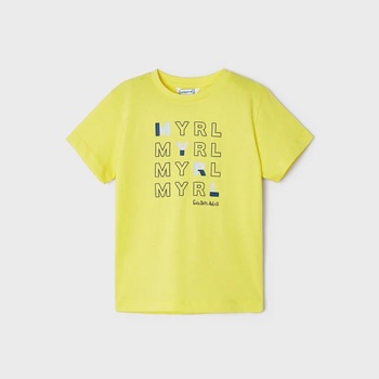 MAYORAL Тениска с къс ръкав basic в жълто за момче Майорал