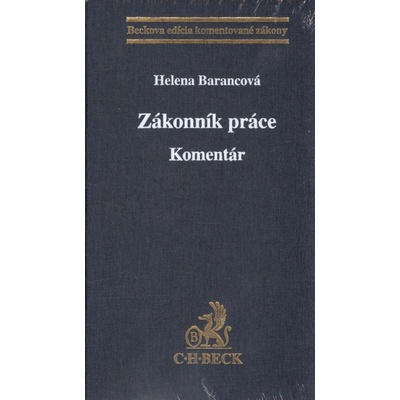 Zákonník práce - komentár - Helena Barancová