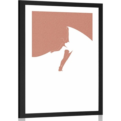 Plakát s paspartou tajemství tance - 40x60 no frame