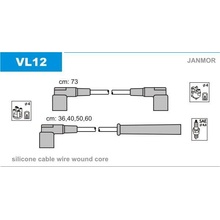JANMOR Sada kabelů pro zapalování JNM VL12