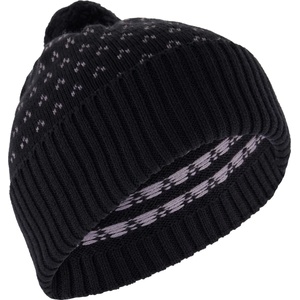 Stoic Зимна шапка (beanie) Stoic Heavy MerinoKnit MMXX. Norrbotten Beanie - Black / Smoke Grey - размер One Size (005-6516-0211)
