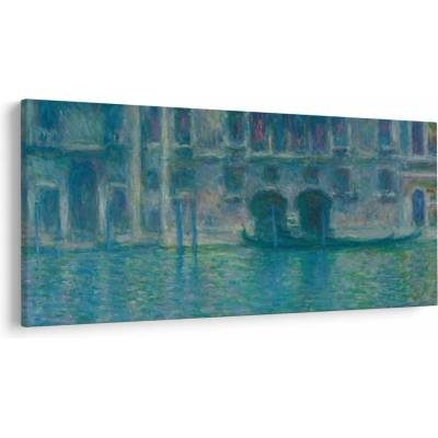 Obraz - Claude Monet, Palazzo da Mula, Venice, reprodukcia, jednodielne 250x125 cm