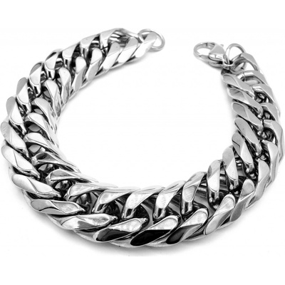 Steel Jewelry pánský masivní náramek 16 mm z chirurgické oceli NR220184