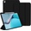4smarts Folio Basic Case - полиуретанов калъф с поставка и отделение за Apple Pencil за iPad Air13 (2024) (черен)