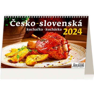 Stolový Slovensko špeciál Česko-slovenská kuchárka 2024
