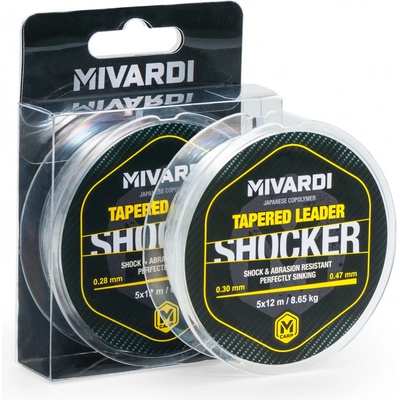 Mivardi Shocker Tapered Leader 05x15 m 28-0,47 mm