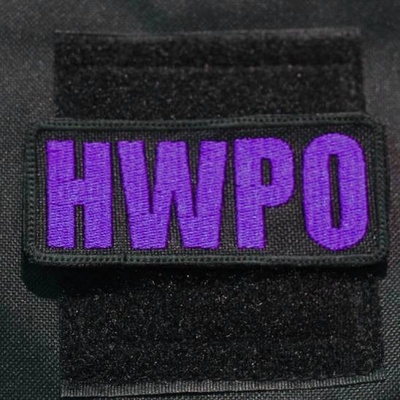 Workout nášivka HWPO růžová