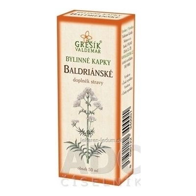 Grešík Balderiánské kapky 50 ml