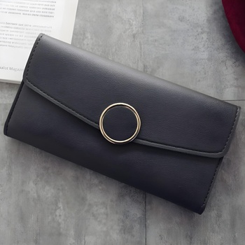 HARAHU Портмоне aj-15350 - Тъмносиво kp15350 (aj-15350)