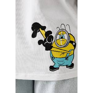 Converse тениска от памук x Minions & Monsters (CVM6T225)