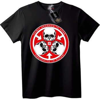 NOONEBRAND Тениска Thirty Seconds to Mars - 7XL, White