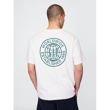 GAP Oversize тениска Gap GAP | Byal | МЪЖЕ | S