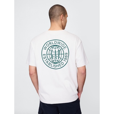 GAP Oversize тениска Gap GAP | Byal | МЪЖЕ | S