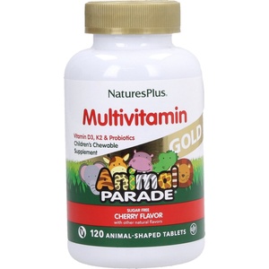  Animal Parade GOLD Мултивитамин Череша - 120 таблетки за дъвчене