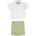 Studio Kids' Short Sleeve Coords - SAGE GREEN/WHIT
