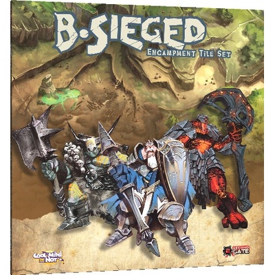 Cool Mini Or Not B-Sieged Encampment Tile Set