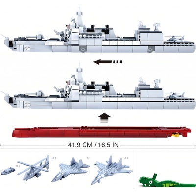 Sluban B0700 Torpédový člun 1:450