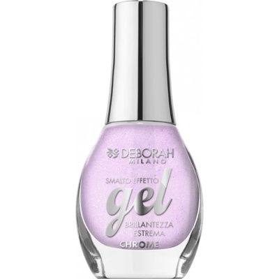 Deborah Milano gelový lak na nehty Chrome, 01 Pure Bliss, 8,5ml