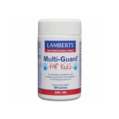 Lamberts Хранителна добавка Lamberts Multi-Guard Детски 100 броя